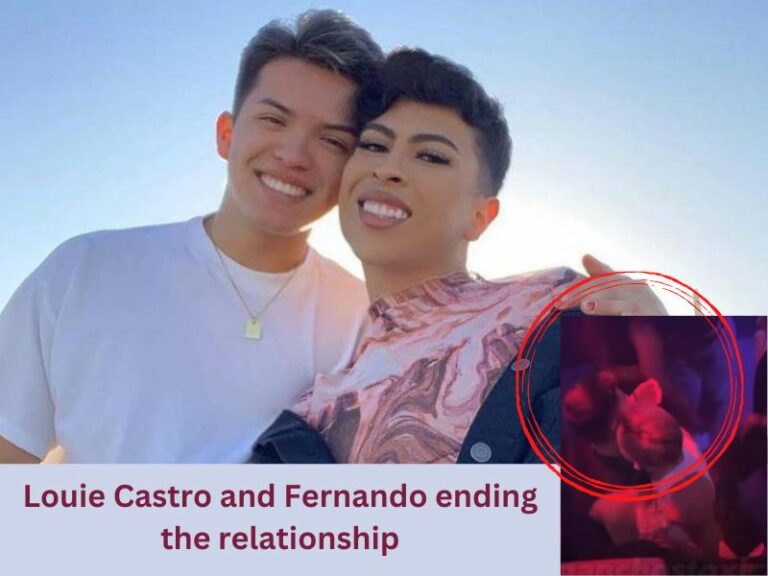 What was the cause of Louie Castro and Fernando ending the relationship