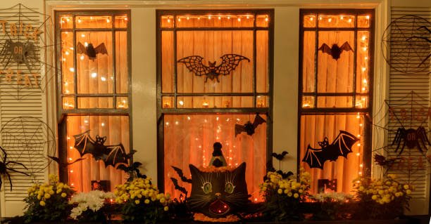 Halloween Window Decorations